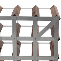 The Swedish Wine Rack Factory Vinreol 9 flasker samlet Brun New