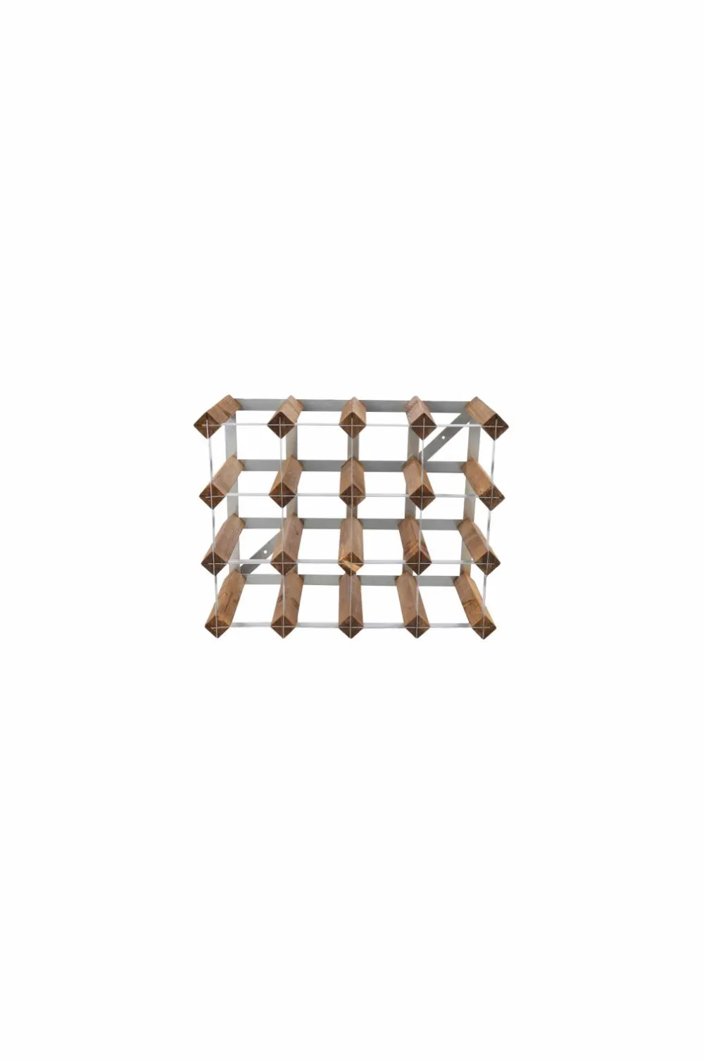 The Swedish Wine Rack Factory Vinreol 16 flasker samlet Brun Sale