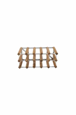 The Swedish Wine Rack Factory Småopbevaring>Vinreol 15 flasker Brun