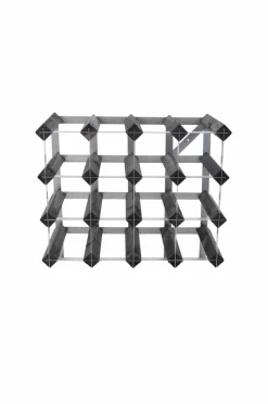 The Swedish Wine Rack Factory Småopbevaring>Vinreol 16 flasker samlet Sort