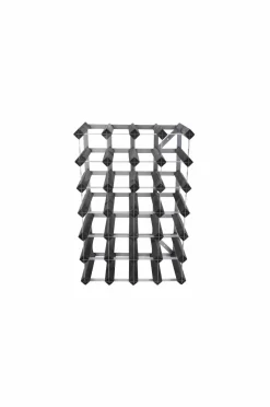 The Swedish Wine Rack Factory Småopbevaring>Vinreol 30 flasker samlet Sort