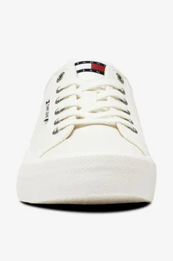 Tommy Hilfiger Kondisko Tjm Lace Up Canvas Color Ecru Clearance