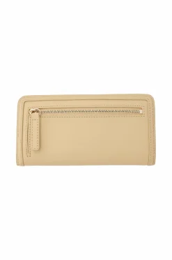 Tommy Hilfiger Punge>Pengepung TH Monotype Large Slim Wallet Harvest wheat