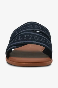 Tommy Hilfiger Sandaler Webbing Mule Space blue Best