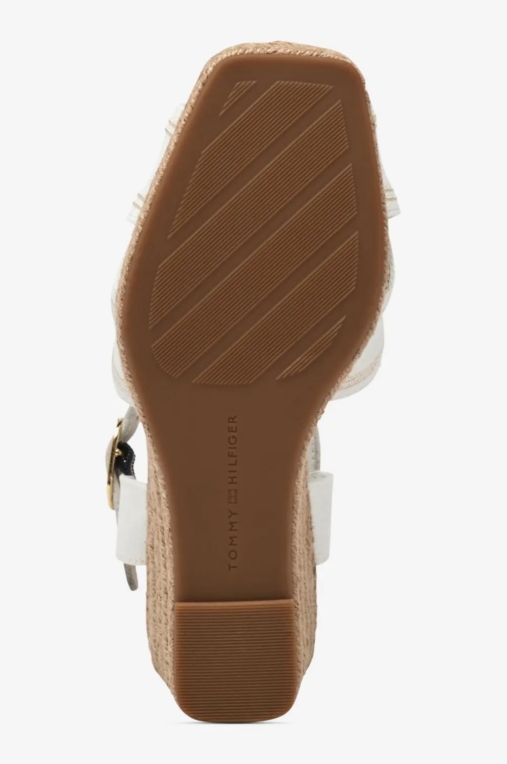 Tommy Hilfiger Højhælede Sko|Sandaler & Sandaler Med Hæl>Sandaler med hæl Espad High Wedge Ecru