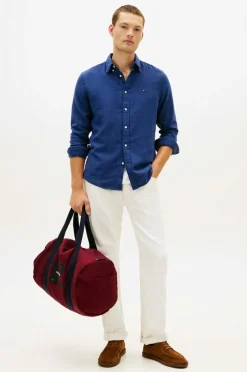 Tommy Hilfiger Skjorte Dobby Structure RF Carbon navy Hot