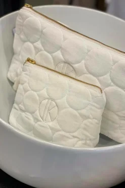 Tone Kroken Toilettaske Nelia 2-pak Vit Clearance