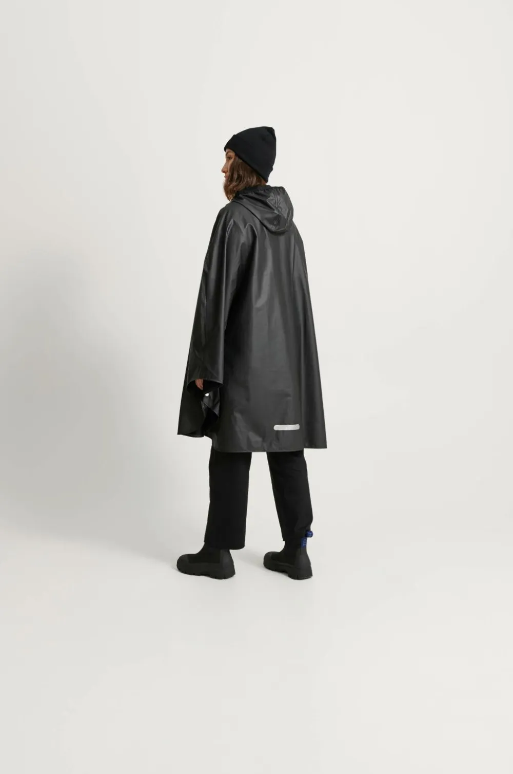 Tretorn Regnponcho PU Light Jet black New