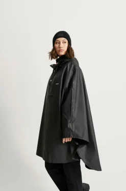 Tretorn Regnponcho PU Light Jet black New