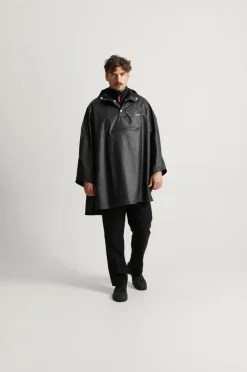 Tretorn Regnponcho PU Light Jet black New