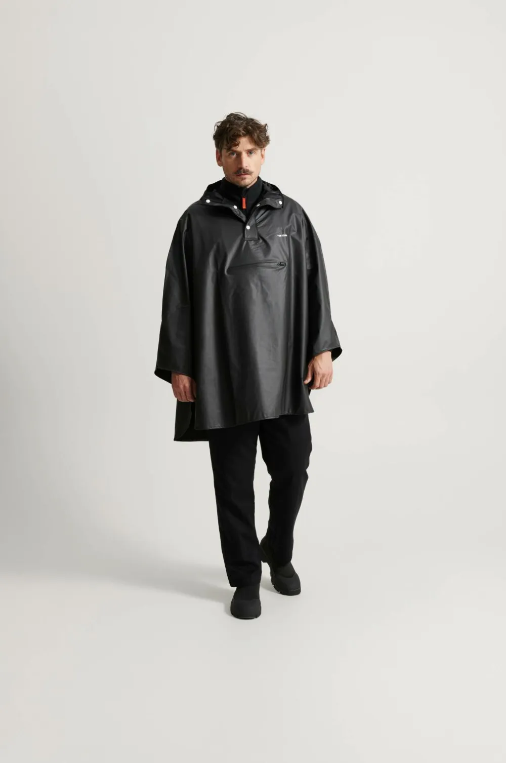 Tretorn Regnponcho PU Light Jet black New