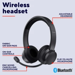 Trust Headset Ayda Bluetooth ENC No color New