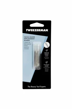 Tweezerman Facial Razor Replacement Blades Retail No color Hot