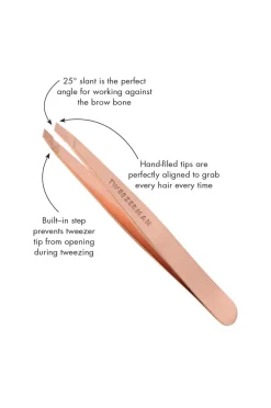 Tweezerman Pincet Rose Gold Slant Tweezer Sale