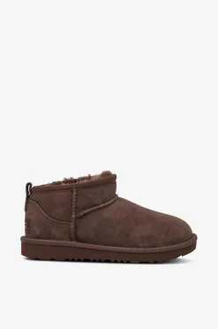 UGG Vinterfodtøj|Boots, Støvler & Snørestøvler>Boots K Classic Ultra Mini Burnt cedar
