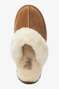 UGG Hjemmesko>Tøfler W Disquette Chestnut