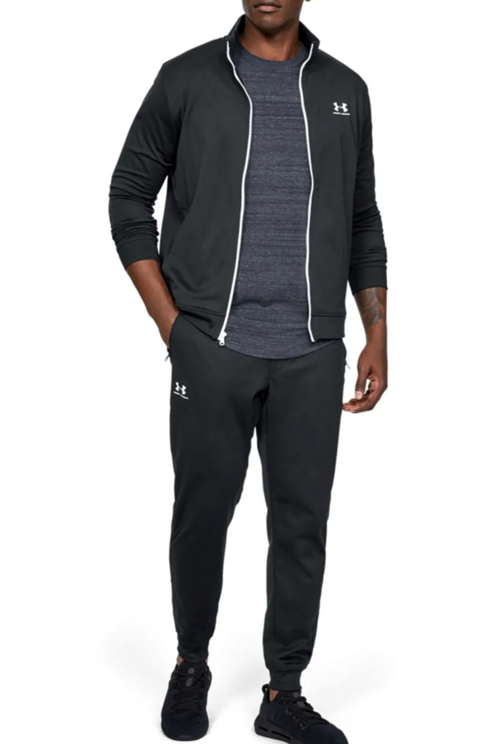Under Armour Joggingbukser Sportstyle Tricot Jogger Black Best