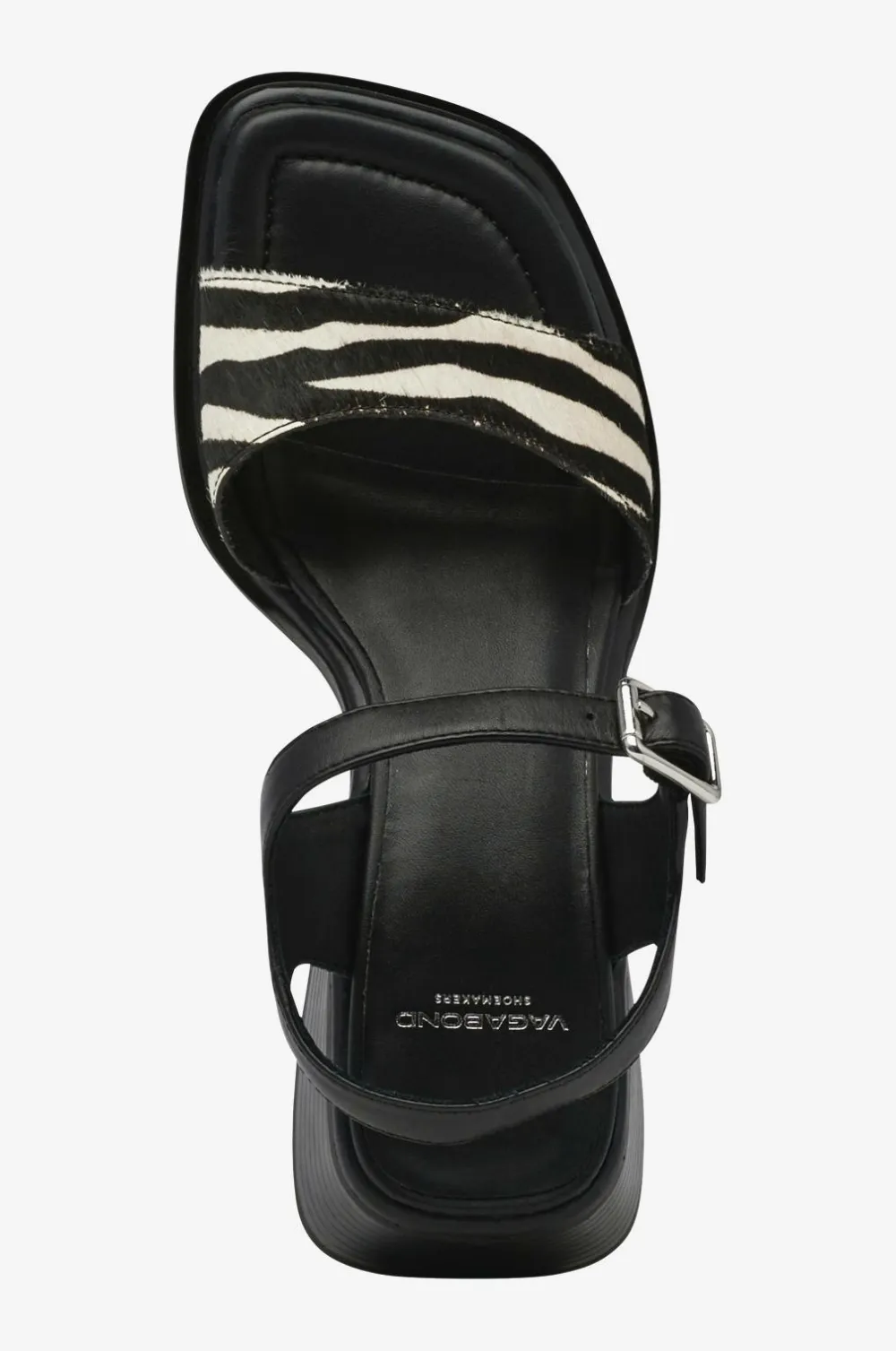 Vagabond Sandaler med hæl Ines Black/white Hot