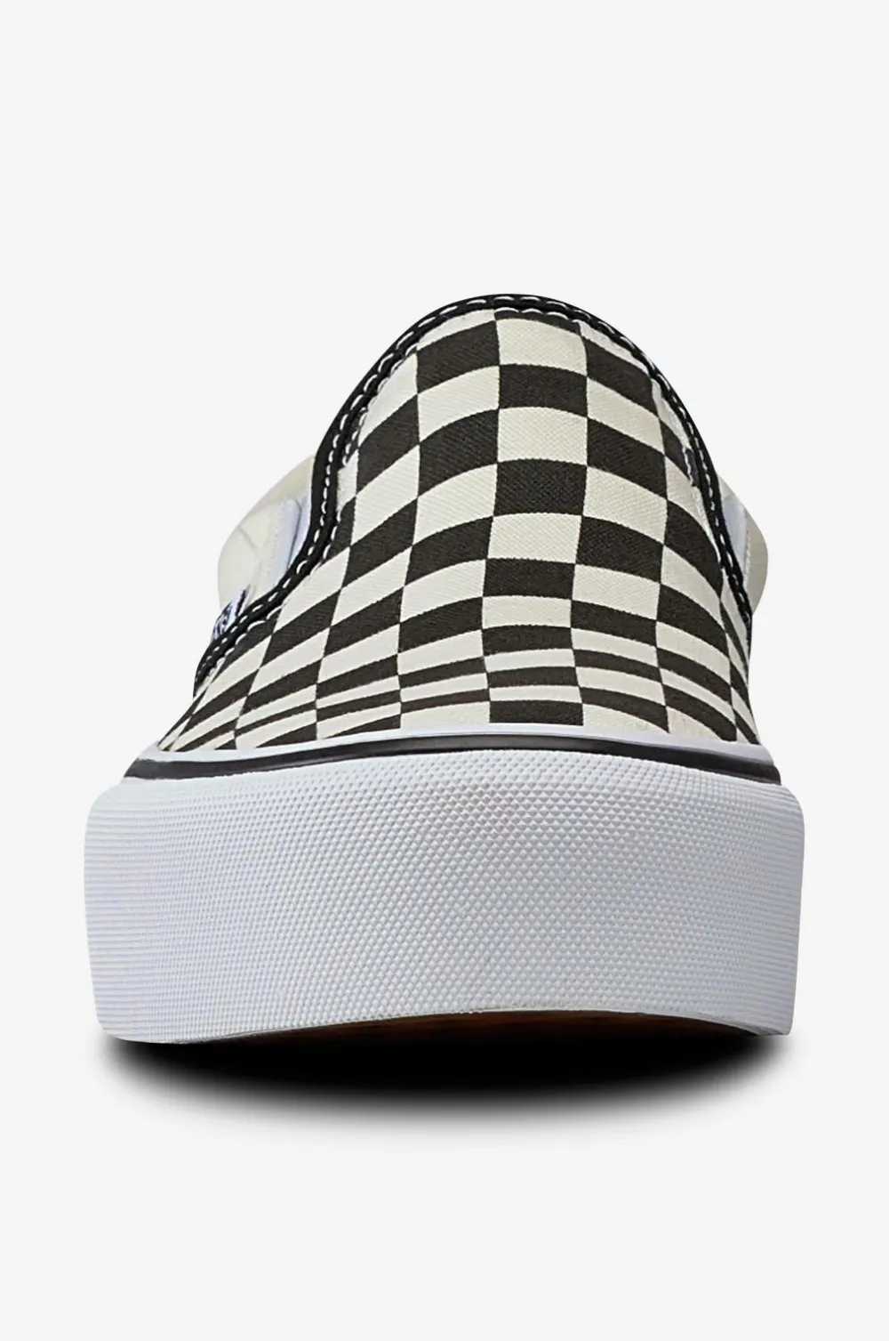 Vans Sneakers Classic Slip-on Platform Black and white/checkerboard/white Hot