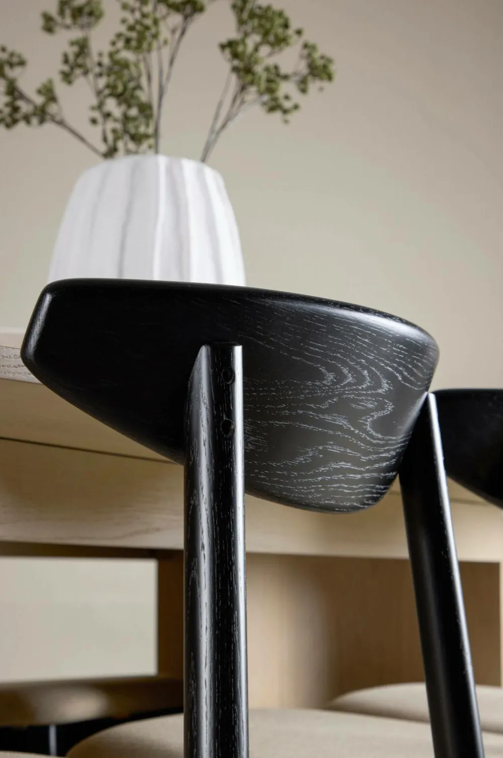 Venture Home Bord Tyresö med stol Ven Sort Hot