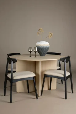 Venture Home Bord Tyresö med stol Ven Sort Hot