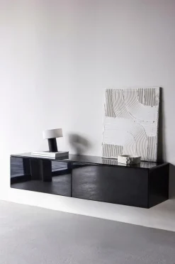 Venture Home Fristad Tv Stand Sort Outlet