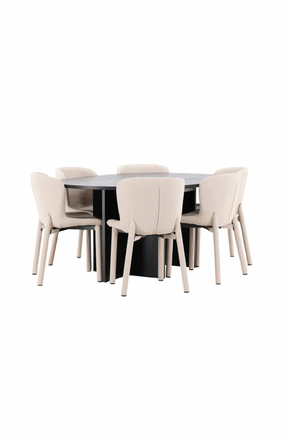 Venture Home Spisegrupper>Spisebord Strada med Astoria-stol Beige