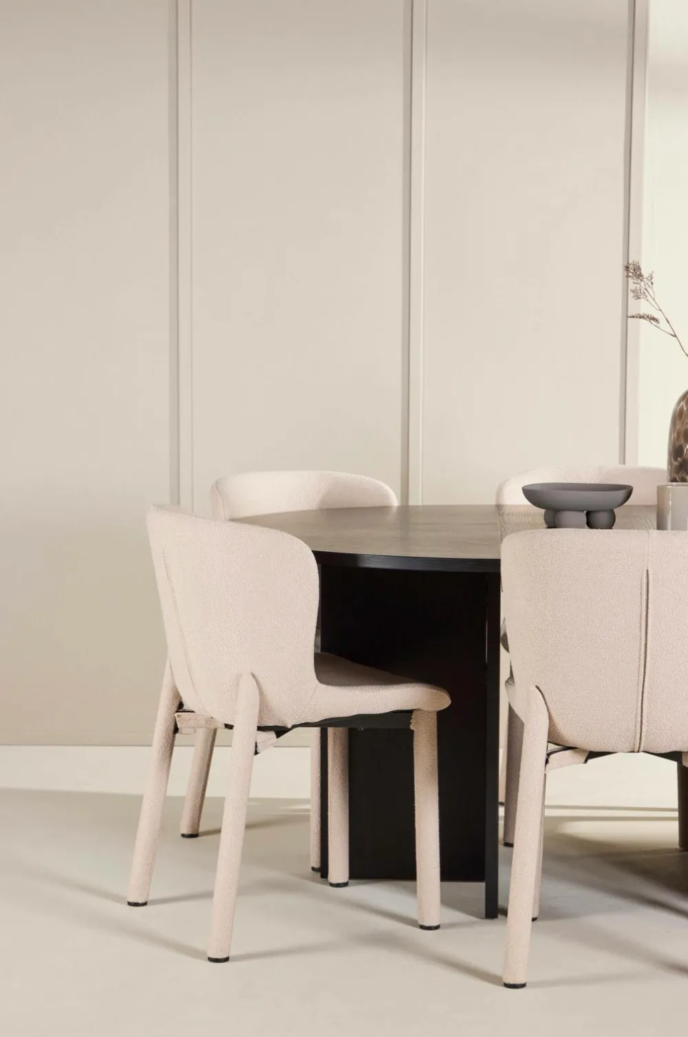 Venture Home Spisegrupper>Spisebord Strada med Astoria-stol Beige