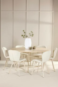 Venture Home Spisebord Copenhagen med Lilja-stol Beige Online