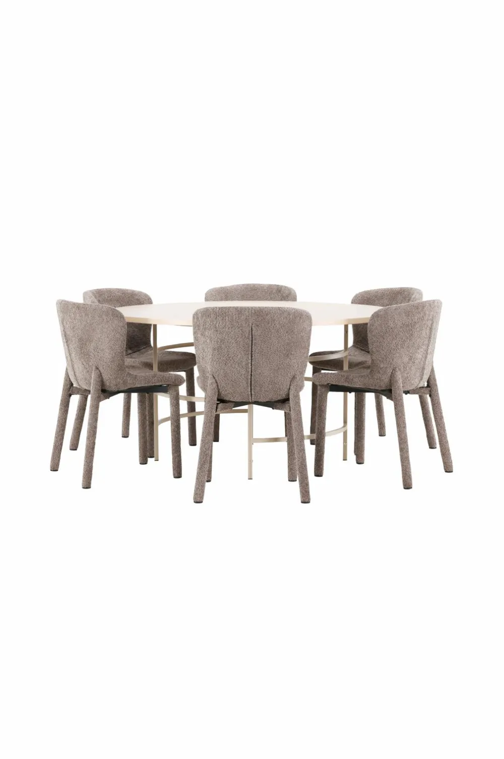 Venture Home Spisegrupper>Spisebord Copenhagen med Astoria-stol Brun