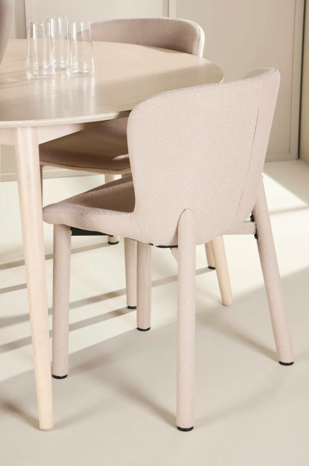 Venture Home Spisebord Flora med Astoria-stol Beige Sale