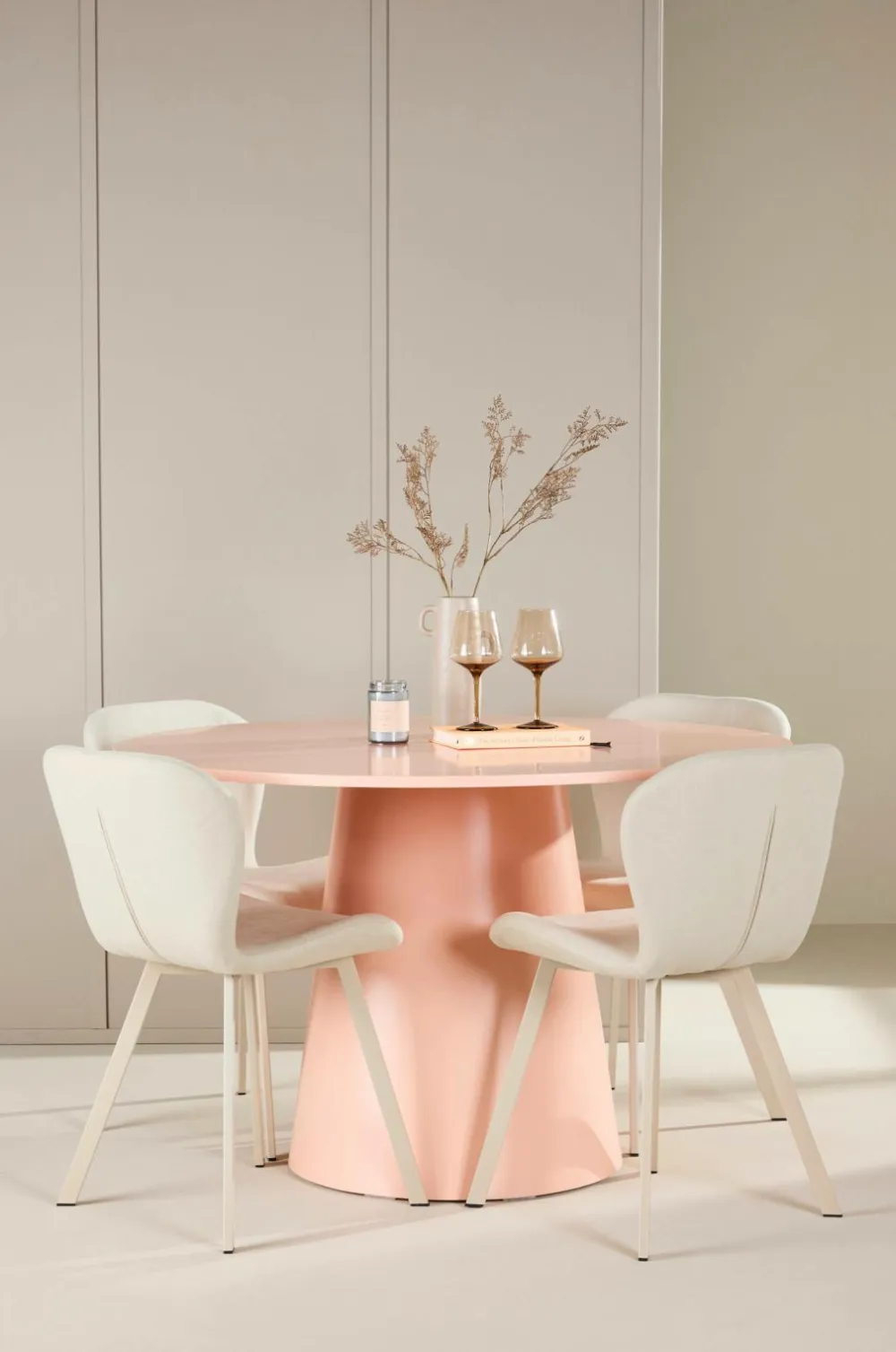 Venture Home Spisebord Lanzo med Lilja-stol Beige Discount