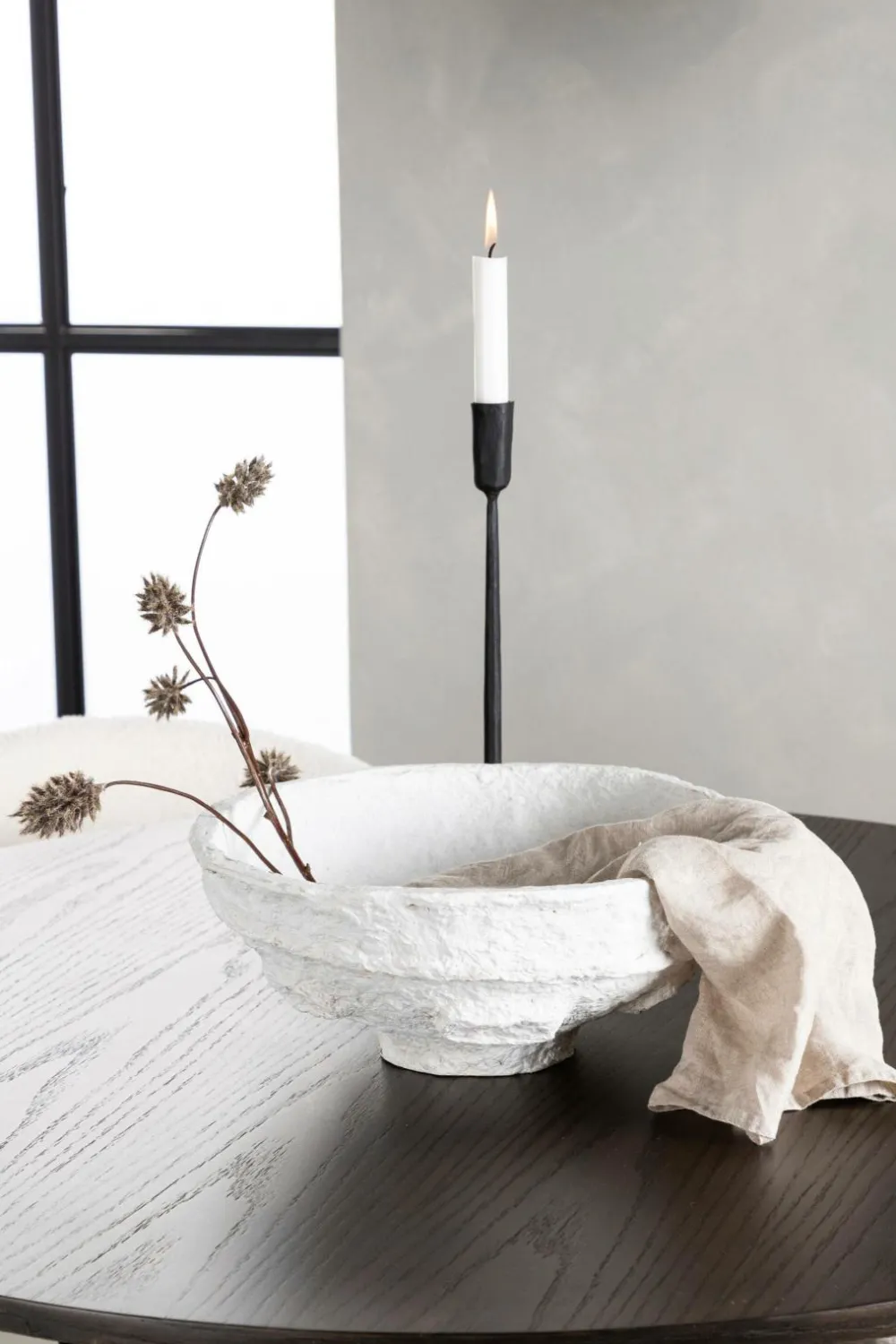 Venture Home Spisegruppe Olivia med 4 stole Chico Mocca