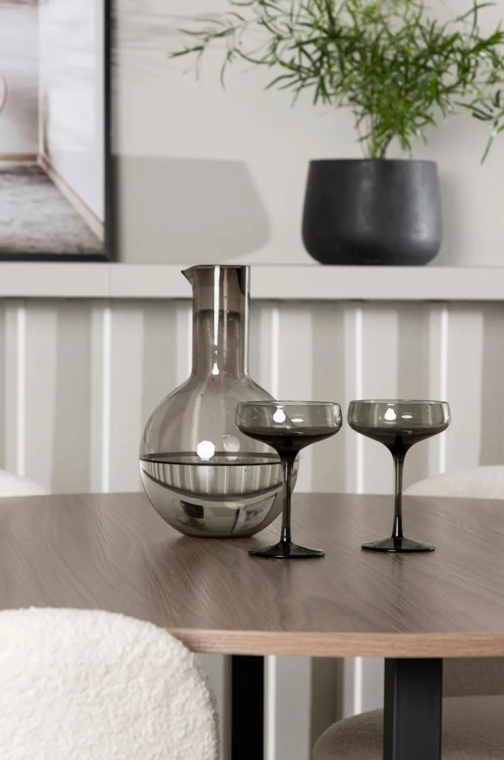 Venture Home Spisegrupper>Spisegruppe Durango med 4 stk. stole Edina White