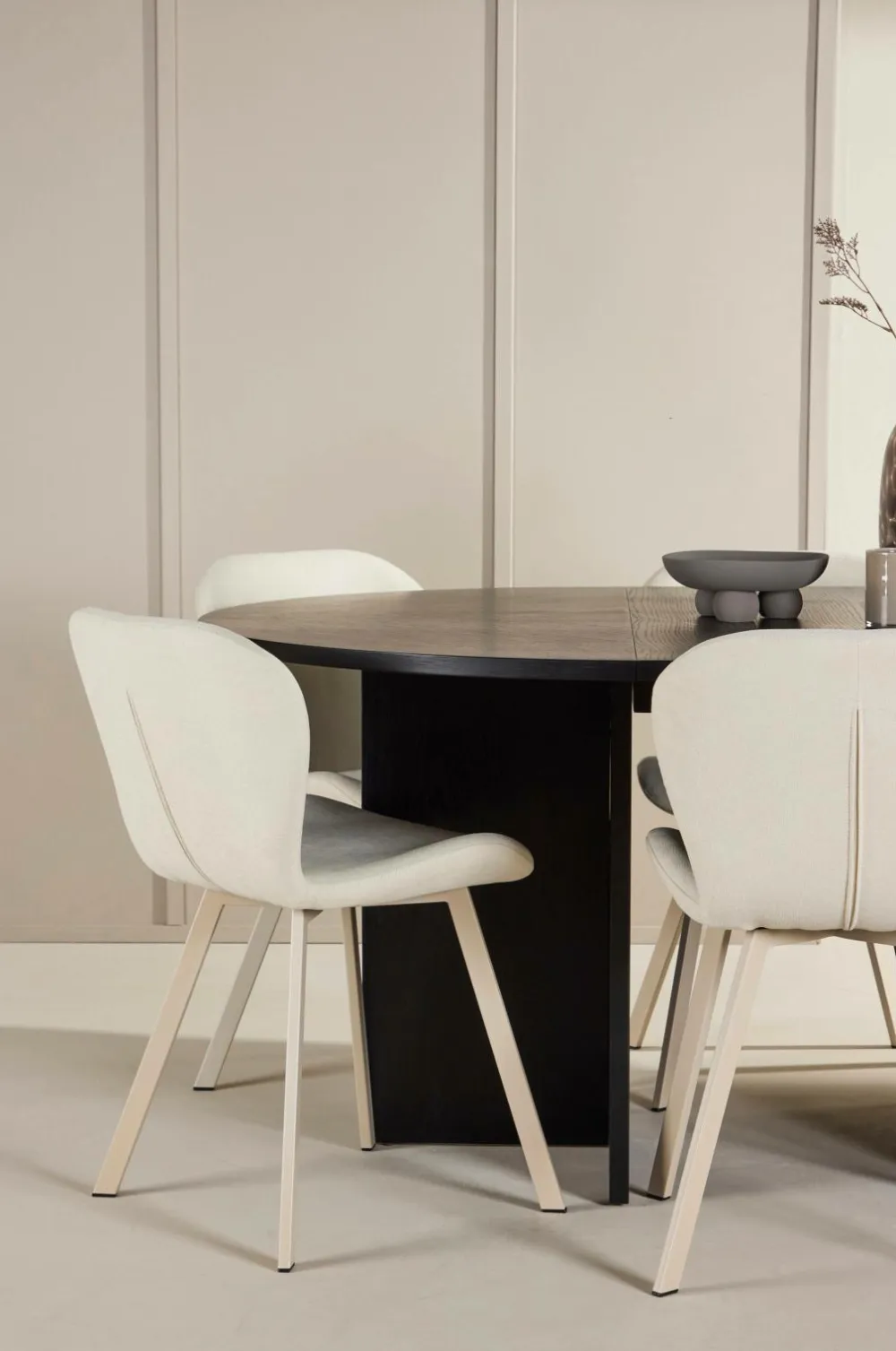 Venture Home Strada-spisebord med Lilja-stol Beige Hot