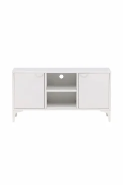 Venture Home TV-bænk Piring Sort/hvid Clearance