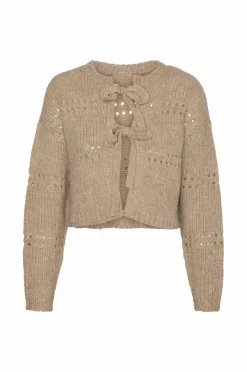 Vero Moda Cardigan vmAdelina LS Short Two Way Silver mink New