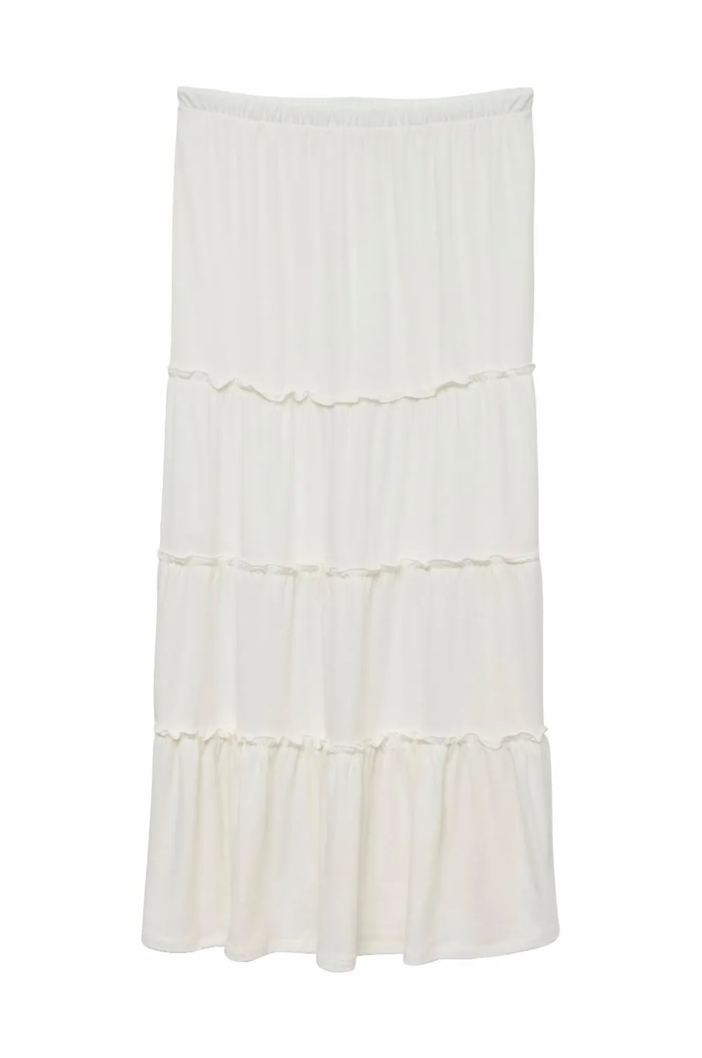 Vero Moda Maxi nederdel vmJune HW Ankle Skirt Jrs GA Snow white Online