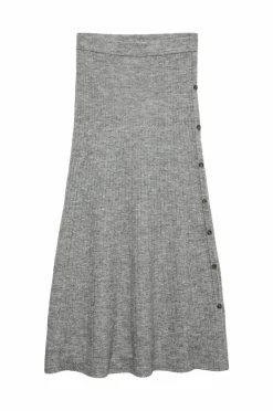Vero Moda Nederdele>Maxi nederdel vmSally NW Ankle Light grey melange