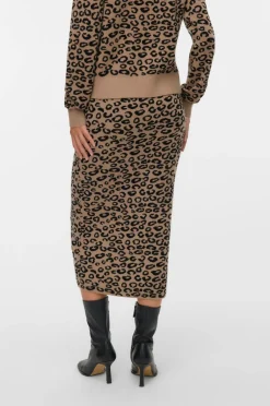 Vero Moda Nederdel vmNancy NW 7/8 Skirt Boo Rep Silver mink Best
