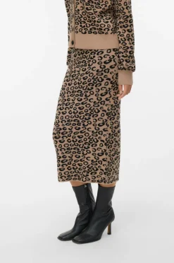 Vero Moda Nederdel vmNancy NW 7/8 Skirt Boo Rep Silver mink Best