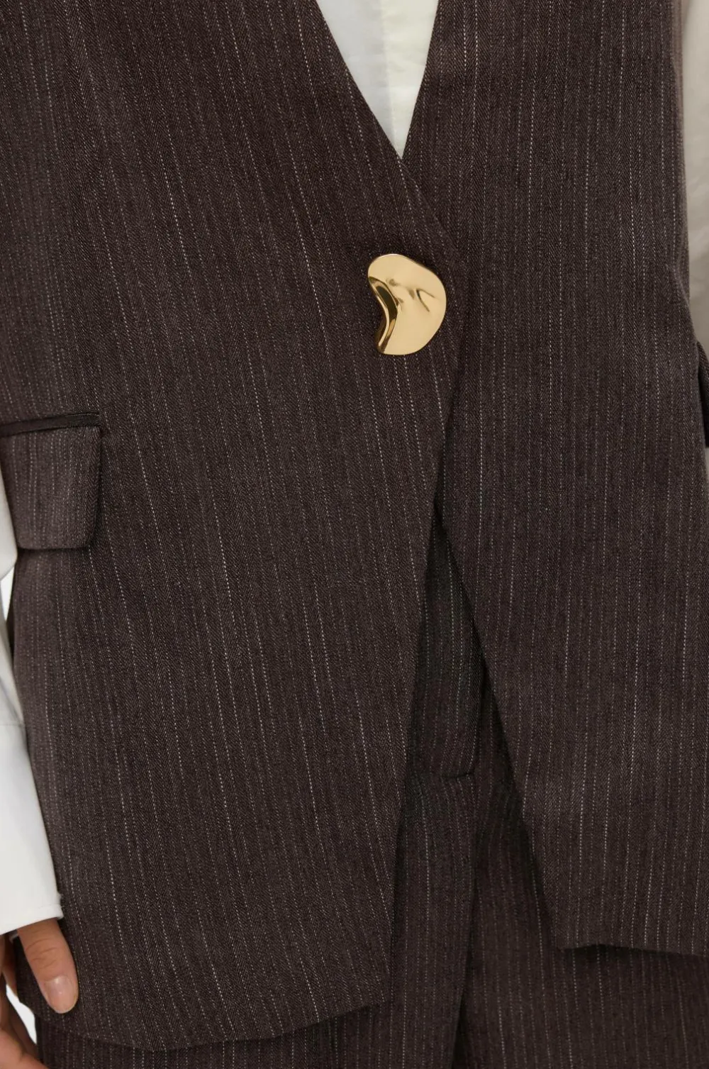 Vero Moda Vest vmKylan Toffee Sale