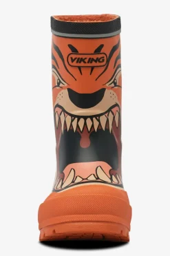 Viking Gummistøvler Jolly Print Orange/multi Best