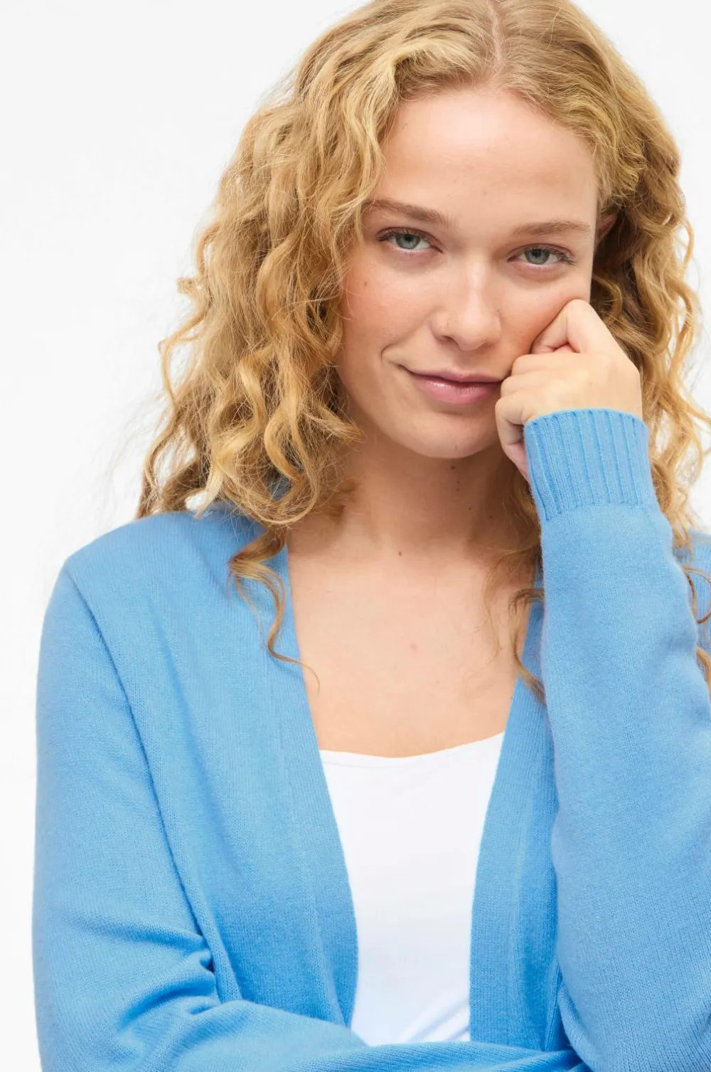 Vila Basistøj>Cardigan viRil L/S Open Knit All aboard