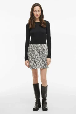 Vila Nederdel viChia HW Mini Skirt Birch Best