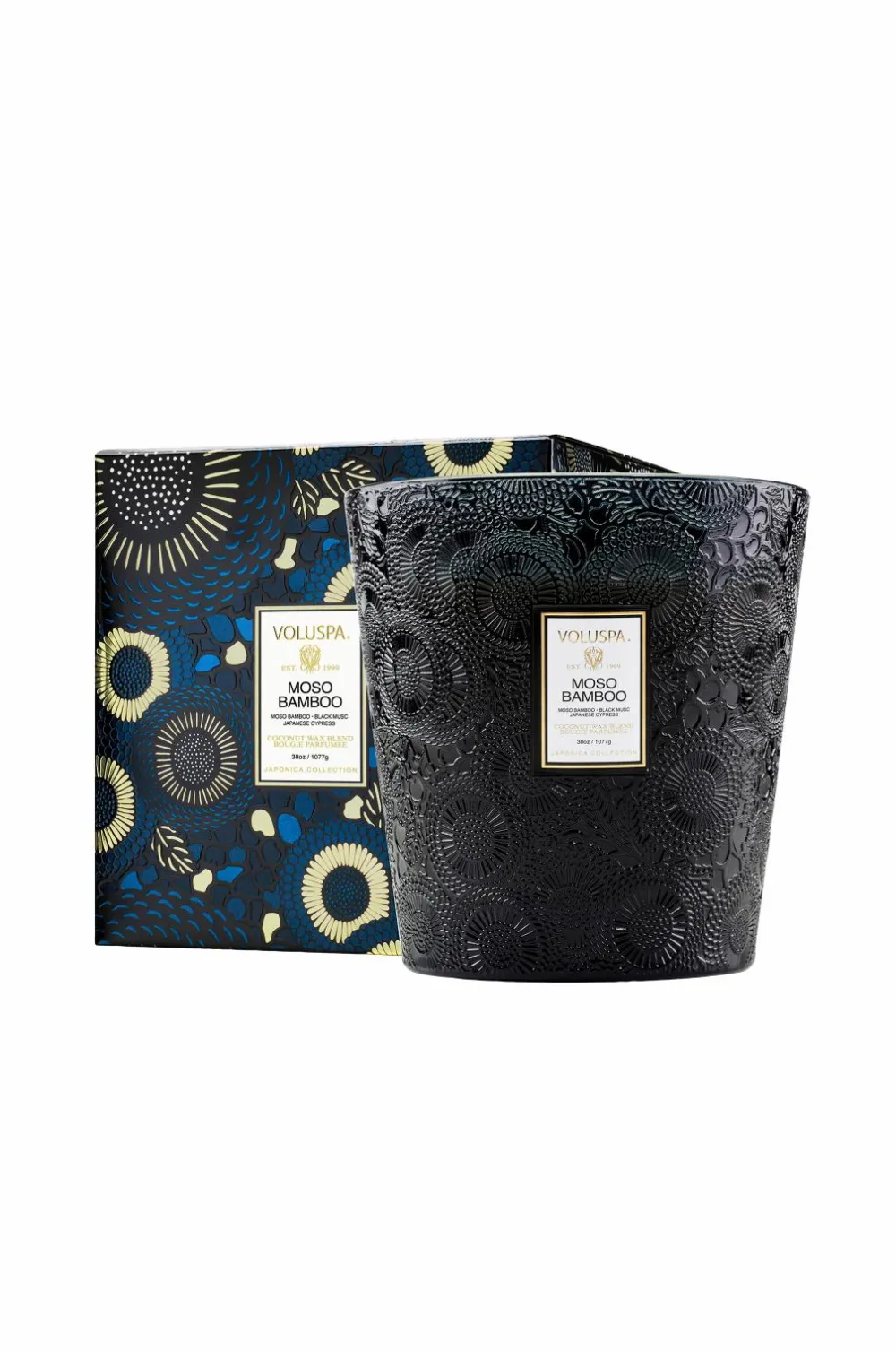 Voluspa Rumduft>Moso Bamboo Boxed Luxe Jar Candle 80H No Color
