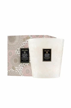 Voluspa Rumduft>Tahitian Coconut Vanilla Boxed Luxe Jar Candle 80 H No Color