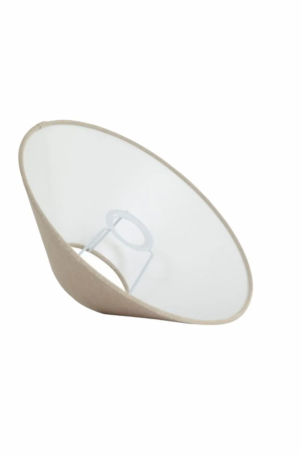 watt & VEKE Lampeskærm Basic flat 36 Natural Clearance