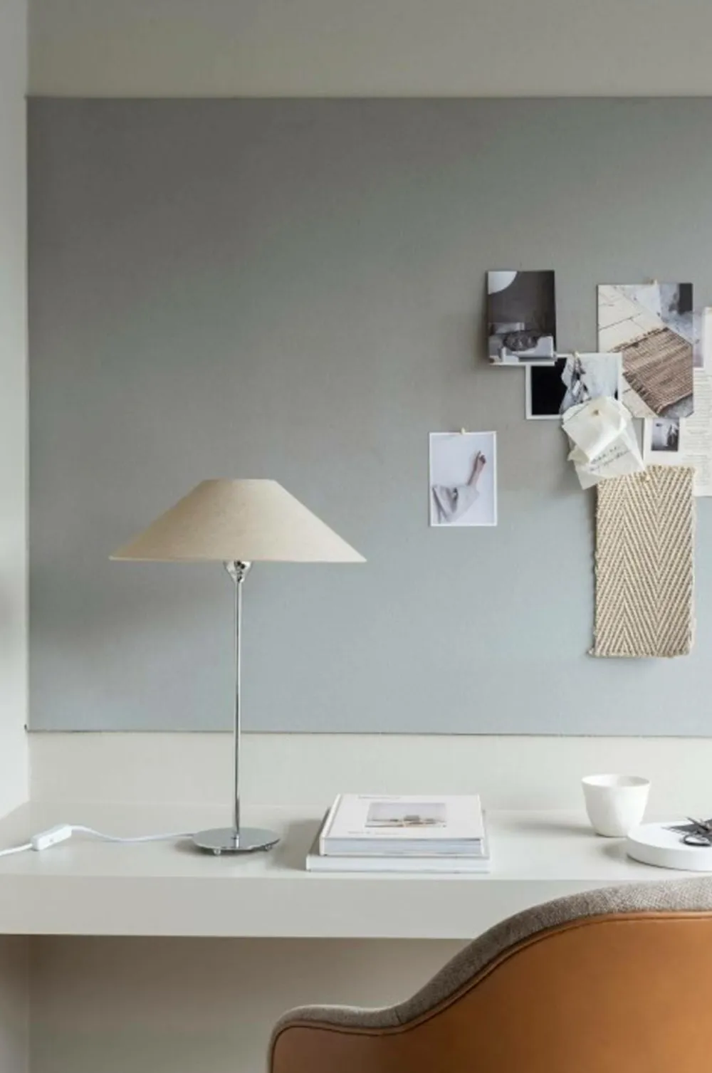 watt & VEKE Lampeskærm Basic flat 36 Natural Clearance