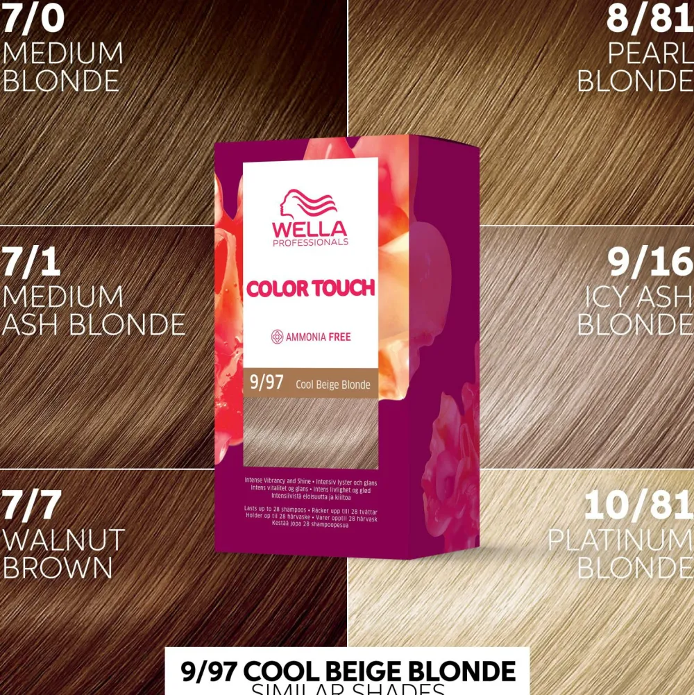 Wella Professionals Hårfarve>Color Touch Pure Naturals 130 ml Cool beige blonde 9/97